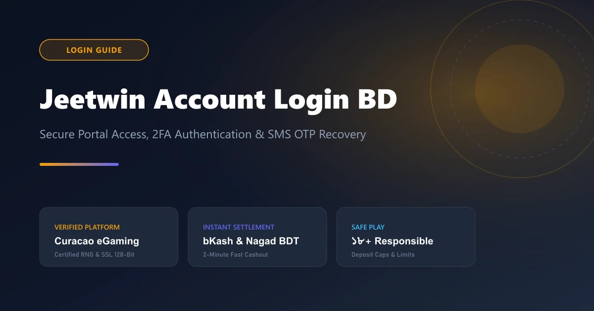 Jeetwin Account Login BD Portal Access and Authentication