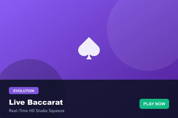 Evolution Live Baccarat